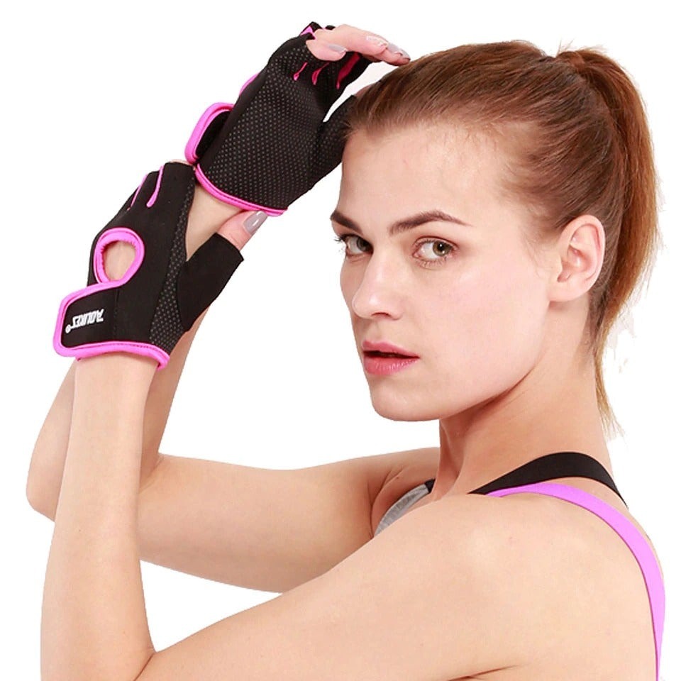 Anti-slip Half Finger Weightlifting Gloves - Freedom!!