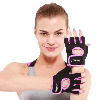 Anti-slip Half Finger Weightlifting Gloves - Freedom!!