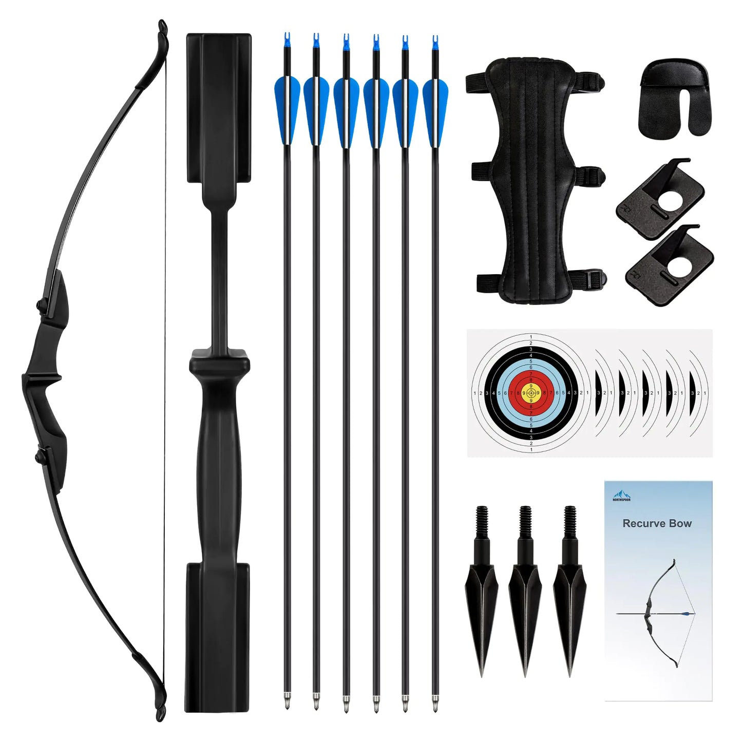 Deluxe Takedown Recurve Archery Set - Freedom!!