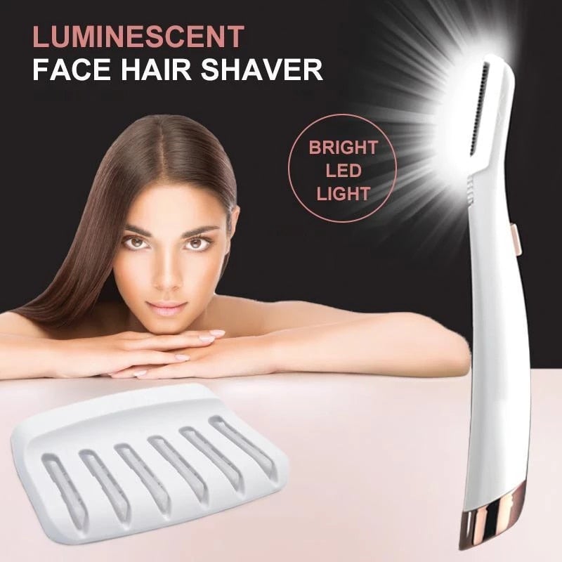 LED Facial Exfoliator Face Hair Remover - Freedom!!