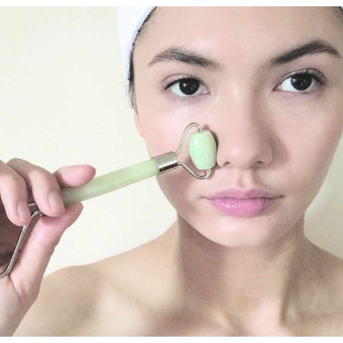 Double Head Jade Facial Massage Roller - Freedom!!